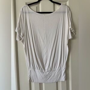 S&S Clothing Women’s White Off The Shoulder Shirt